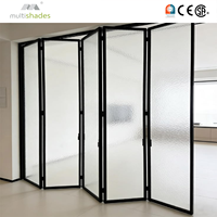 Porte pliante de luxe MULTISHADES pour villa, transformant les espaces avec un design minimaliste et contemporain