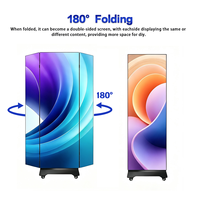 Schermo LED Pieghevole a 3 Ante P2 GOB Protetto con HDR10+ e Garanzia di 2 Anni per Display Visivo ad Alta Definizione nella Hall dell'Hotel