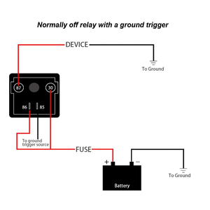 12V 200A Hochleistungs-Autos tarter relais 4-poliges Auto-Relais Normaler weise offene Relais für Autozubehör - Product Image 4