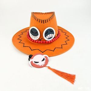 Sombrero de Vaquero de Anime en Oferta, con Pañuelo Rojo, Sombrero de Pirata para Niños, Disfraces, Regalo - Product Image 3
