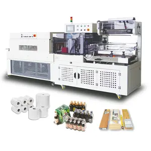 Automatic side sealing shrink packing machine cookie boxes heat shrink packing machine shrink tunnel machine