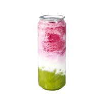 Bouteilles et canettes en plastique PET jetables personnalisées pour desserts, sodas, bubble tea et boissons froides, 330 ml et 500 ml, avec couvercle en aluminium et anneau de tirage