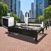 Machine de découpe laser à fibre 3015, type portique 1500x3000mm, refroidissement par eau, machine de gravure CNC automatique pour métaux, rails de guidage Hiwin