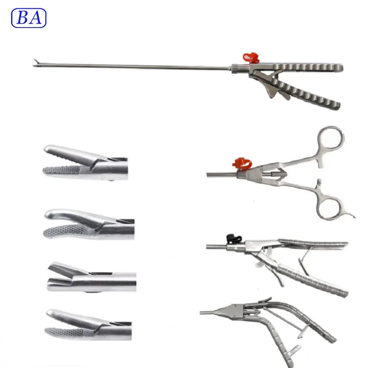 Cirúrgica laparoscópica agulha titular/suporte da agulha laparoscópica Médica fórceps