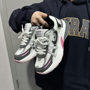 Zapatillas Deportivas Casuales <span class=keywords><strong>de</strong></span> Malla Transpirable para <span class=keywords><strong>Mujer</strong></span>, Primavera-Verano, Estilo Coreano, Retro, con Cierre <span class=keywords><strong>de</strong></span> Cordones - Product Image 2