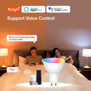 <span class=keywords><strong>Ampoule</strong></span> intelligente WiFi Tuya PST-WFGU10 à design optimisé, 2,4 GHz, GU10, avec assistance vocale, changement de couleur et réglages de minuterie - Product Image 6