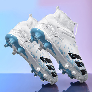 Chaussures de football X19 unisexes, tige synthétique, semelle extérieure en TPU, semelle intermédiaire en EVA, doublure en mesh, crampons Spring AG TF - Product Image 3