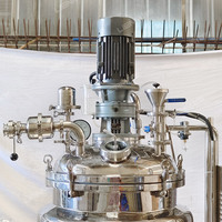 Homogénéisateur-mélangeur sous vide à cisaillement élevé 50L 100L personnalisé en usine pour crèmes cosmétiques et onguents – Machine d'émulsification