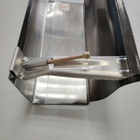 Support de gouttière en alliage d'aluminium de haute qualité de 5 pouces, style K, moderne, à vis rapide, durable, structure simple, robuste