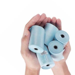 Sacs à déchets pour animaux de compagnie écologiques en PLA+PBAT+Amidon de maïs, sacs compostables à domicile - Product Image 4
