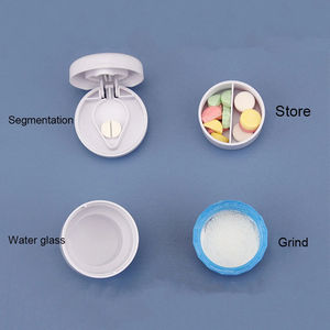 Broyeur de médicaments portable pliable en plastique, mini-déchiqueteur multifonctionnel avec outils pour kit médical – Vente en gros - Product Image 6