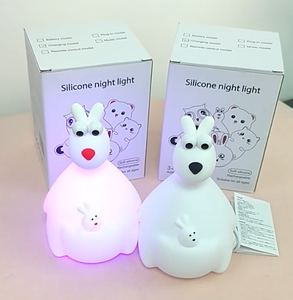 Lámpara Nocturna de Silicona con Forma de Canguro, Personalizable, con Luces de Colores y Control Táctil LED, para la Habitación del Bebé y Niños, Tendencia 2026 - Product Image 5