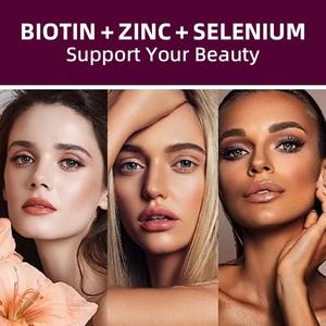 10000mcg Zinc Selenio Tabletas <span class=keywords><strong>para</strong></span> <span class=keywords><strong>el</strong></span> crecimiento del cabello Fábrica Suplemento <span class=keywords><strong>para</strong></span> la salud del cabello y la piel 365 Tabletas nutricionales - Product Image 6