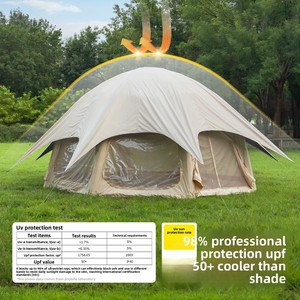 Professional 4-5 Person Double Layer Dome <b>Tent</b> With UV Protection Four-Season Outdoor Camping <b>Tent</b> Waterproof Polyester Fabric - Product Image 1