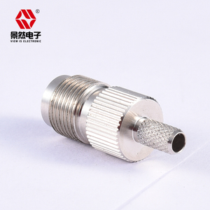 Female Reverse Polarity RPTNC Connector LMR200 LMR195 Cable Audio Video TNC Connector Supply Crimp Brass Contact Material RF - Product Image 2