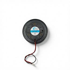 高風量低騒音100mm 10025小型高速ブラシレスモーターDCフレームレスブロワー遠心ファン排気換気 - Product Image 3