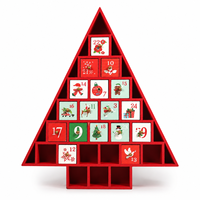 Meilleur choix - Calendrier de l'Avent de Noël - Boîte en matériaux recyclés - Bougies - Cosmétiques - Snacks - Bijoux - Cadeaux d'affaires - Personnalisable