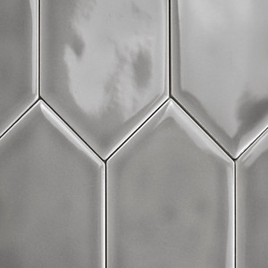 Piastrelle Grigie Picket 5x25 Cm Lucide con Bordi Irregolari Spessore 9 Mm - Product Image 4