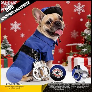 Ropa para <span class=keywords><strong>Mascotas</strong></span> de Poliéster, Superventas Transfronterizos, Disfraces Navideños para Perros, Ropa de Abrigo para Exteriores para las Cuatro Estaciones - Product Image 2