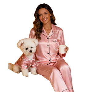 Family <b>Dog</b> Vest Luxury Polyester Summer Wear for <b>Dogs</b> and Owners XS Size - Product Image 1