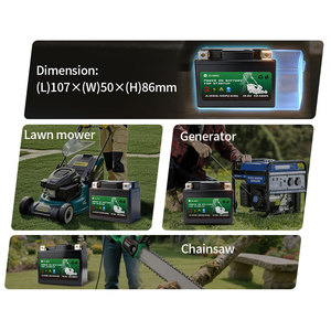 แบตเตอรี่ลิเธียมไอรอนฟอสเฟตแบบโซลิดสเตต 1.6Ah 5kW (1500 รอบการใช้งาน 60A-180A -20 ถึง 55 องศาเซลเซียส 4S1P รุ่น 12012-4S1P) สำหรับเครื่องมือไฟฟ้า - Product Image 4
