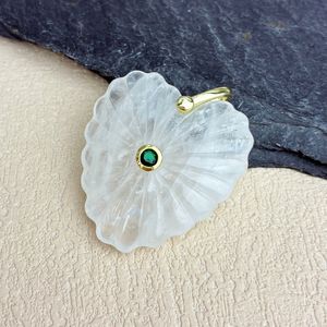 สร้อยคอจี้รูปหัวใจประดับพลอยแท้อะเมโซไนต์และอะเมทิสต์ ชุบทอง 18K สุดหรู - ของขวัญเครื่องประดับสำหรับทุกเพศ เหมาะสำหรับขายส่งในยุโรปและอเมริกา - Product Image 4