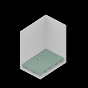 Full Set Prefab <strong>Bathroom</strong> System <strong>Ready</strong> to Install with Waterproof Wall Panels and High End Sanitary Ware Complete Solution - Product Image 3