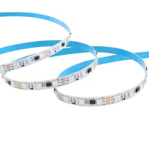 SMD 5050 2835 flessibile DC12V 24v indirizzabile Rgb led strip Rgbic Ws2811 Ws2812b Led Light Strip Luces Smart Led Strip Light