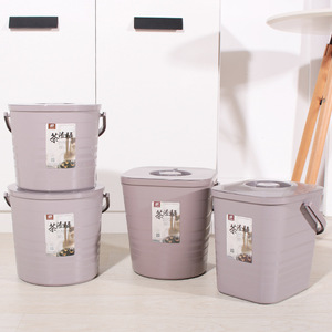 Tea Dregs <b>Bucket</b> 6-10L <b>With</b> <b>Lid</b> Tea Ceremony Accessories Household Plastic Small Tea <b>Bucket</b> - Product Image 2