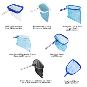 Red de Skimmer para <span class=keywords><strong>Piscina</strong></span> de Conexión Rápida, Marco Reforzado de Micro-Malla para Hojas, Arena y Polen, Herramienta de Limpieza de Piscinas - Product Image 3