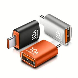 USB 3.0 to <b>Type</b> <b>C</b> <b>Adapter</b> 10A OTG USB <b>C</b> Male to USB Female Converter Fast Charging for Laptop Mobile Phones - Product Image 5