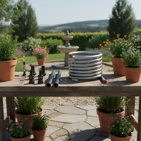 Holzbefeuerter Outdoor-Whirlpool-Heizschlangen-Kit aus Edelstahl mit langlebigen Schläuchen für Outdoor-Whirlpools