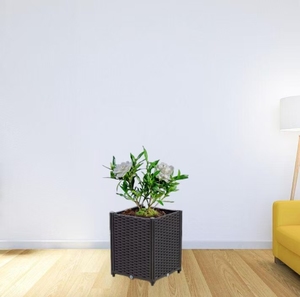 Caja de plantación de terraza de jardín, cama elevada, maceta vegetal, maceta de jardín elevada de plástico - Product Image 4