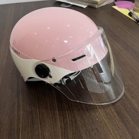 Casque 3/4 personnalisé certifié 3C avec visière relevable