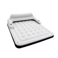 Lit gonflable doux, épais, simple, coussin d'air, portable, pour l'extérieur, double, maison