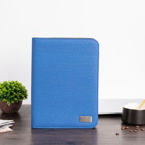 B5 Business Oxford cuir fermeture éclair documents dossier padfolio portefeuille - Product Image 4