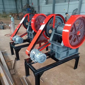 เครื่องบดแบบลูกกลิ้งอัตโนมัติขนาดเล็กแบบพกพา พร้อมมอเตอร์ AC สำหรับบดถ่านหิน หิน แก้ว ขวด  กำลังการผลิตสูงสุด 2 ตัน/ชม. สำหรับงานก่อสร้าง - Product Image 4