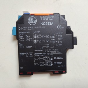 Ifm Electronic No533A Safety <b>Relay</b> 24Vdc 2A AC DC Output Industrial Control <b>Relay</b> - Product Image 1
