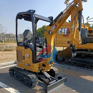 Miniexcavadora Usada CAT 301.7CR de 1.8 Toneladas, Excavadora Hidráulica de Orugas para Ingeniería de Construcción, Caterpillar 301.7CR 302CR - Product Image 2
