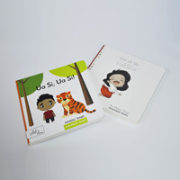 Maßgefertigte Kinder-Hardcover-Pappbuch-Druckerei