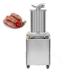 Electric sausage filling machine ham sausage packing machine hog casings cleaning machine for sausage casings