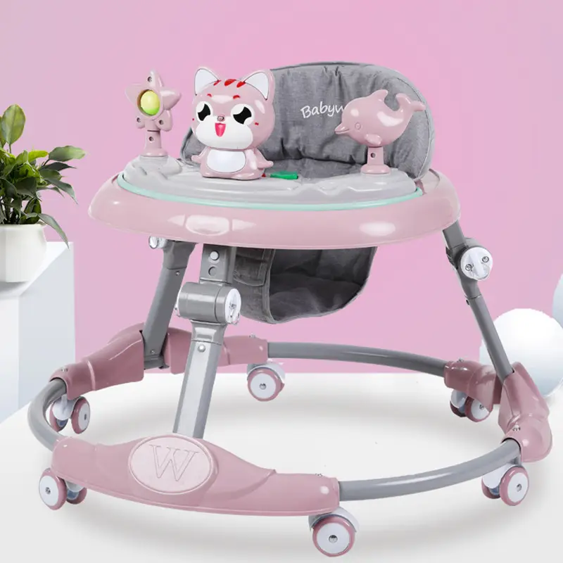 andador para bebe Activity Sound Multifunctional Strollers Music Push Walking Kids Baby Walker With Wheels And Seat 2022