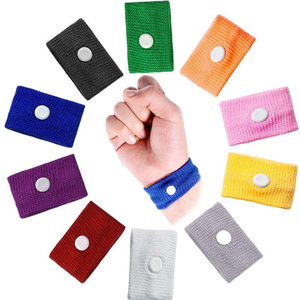 Correa de Muñeca Multicolor para Alivio de Náuseas, Reutilizable, con Acupresión, para Adultos y Niños, para Viajes, Contra el Mareo por Movimiento - Product Image 1