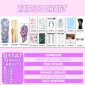 Pegatinas de Tatuajes Temporales Lumi <span class=keywords><strong>Laser</strong></span> Personalizadas con Diseño de Witch Squad para Arte Corporal y Facial, Cosplay y Actuaciones en Escenario - Material de Papel - Product Image 3