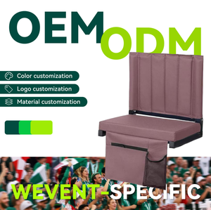 Chaise pliante portable Hangrui OEM&ODM, chaise longue de <span class=keywords><strong>plage</strong></span> avec siège rembourré et dossier réglable pour une utilisation en extérieur dans les parcs - Product Image 1