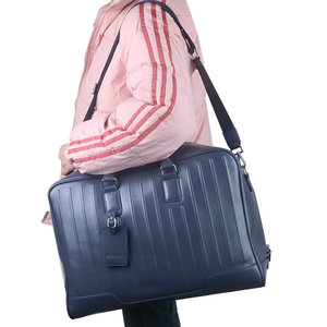 Bolsa de Viaje de Fin de Semana de Gran Capacidad en Cuero PU Personalizada al por Mayor, Bolsa de Mano para Viajes de Negocios y Viajes Aéreos - Product Image 2