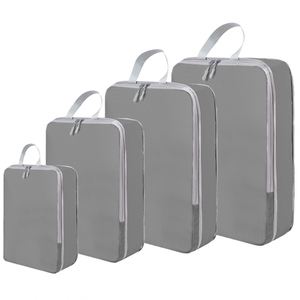 Bolsa de Almacenamiento de Viaje de Gran Capacidad Personalizada, Juego de Ocho Piezas de Compresión, Organizador de Cosméticos de Poliéster, Cubos de Embalaje - Product Image 2