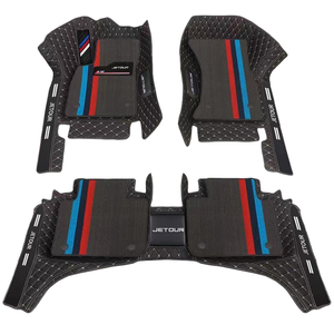 <span class=keywords><strong>Tappetini</strong></span> auto in pelle di lusso personalizzati progettati per Toyota Honda <span class=keywords><strong>BMW</strong></span> Ford Tesla Volkswagen Range Rover Passat Tiguan Elantra - Product Image 1