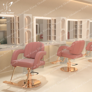 Sillón de <span class=keywords><strong>Peluquería</strong></span> de Alta Gama para Salón de Belleza, Silla Elevadora para Barbería, Ideal para Lavado de Cabello, Corte, Permanente, Tinte y Descanso - Product Image 5