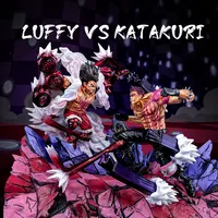ลิง D Luffy Battle Ground One Piece Luffy Katakuri Luffy Action Figure
